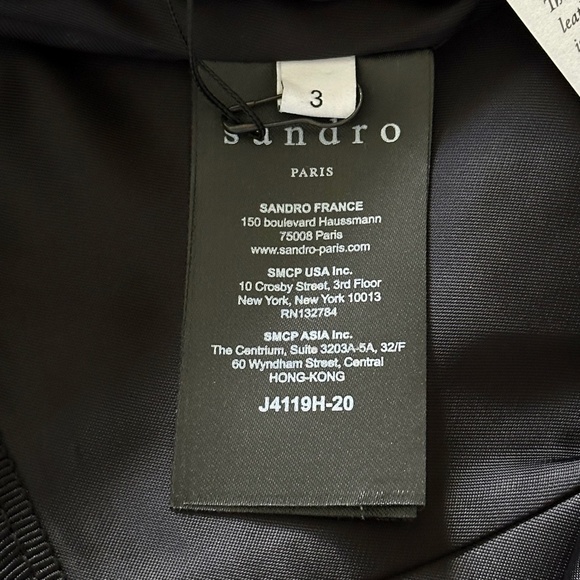 Sandro Paris Lamb Leather Skirt - Picture 10 of 16